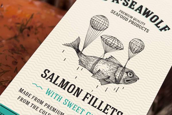 國外海鮮包裝設(shè)計 國外海鮮包裝設(shè)計