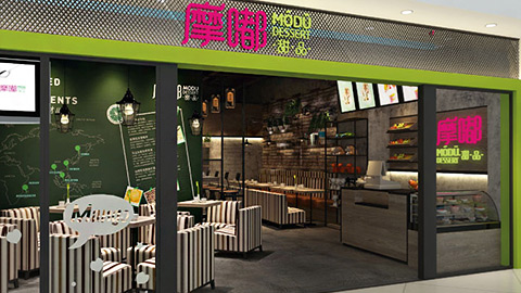 甜品店鋪設(shè)計(jì)，餐飲店鋪設(shè)計(jì)