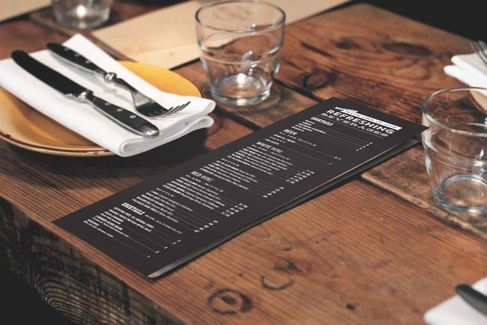 一家鄉(xiāng)村健康餐廳設(shè)計